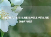 外围足球几个指数 凯利指数外围足球的凯利指数分析与应用