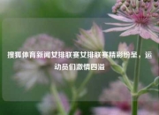 搜狐体育新闻女排联赛女排联赛精彩纷呈，运动员们激情四溢