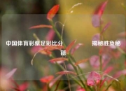 中国体育彩票足彩比分🎖️揭秘胜负秘籍