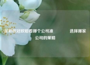 足彩欧冠欧赔看哪个公司准🥇选择哪家公司的策略