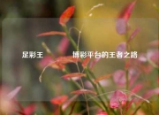 足彩王🏅博彩平台的王者之路