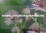 体育新闻app软件合集探索运动世界的精彩瞬间