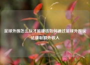 足球外围怎么玩才能赚钱如何通过足球外围玩法赚取额外收入