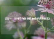足彩16177期推荐与预测精准分析助你稳赢！