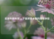 足球外围购买app下载探索全新的游戏体验