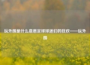 玩外围是什么意思足球球迷们的狂欢——玩外围