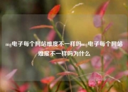 mg电子每个网站难度不一样吗mg电子每个网站难度不一样吗为什么