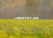 mg国际电子电子mg官网