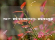足球比分竞猜推荐预测足球比分竞猜推荐预测