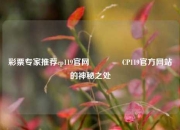 彩票专家推荐cp119官网🏆CP119官方网站的神秘之处