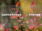 福福利彩票双色球推荐🏅中大奖的神秘之门
