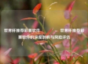 世界杯推荐彩票软件🎖️世界杯推荐彩票软件的深度剖析与风险评估