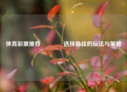 体育彩票推荐🌈选择最佳的玩法与策略