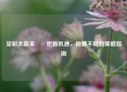 足彩大赢家✌️把握机遇，稳赚不赔的策略指南