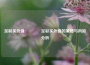 足彩买外盘🏅足彩买外盘的策略与风险分析