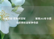 中国足彩 世界杯冠军🌈聚焦2022年卡塔尔世界杯冠军争夺战