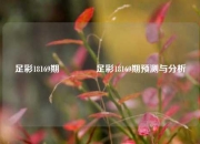 足彩18169期🥈足彩18169期预测与分析