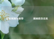 足彩预测与推荐🏆揭秘胜负玄机