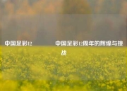 中国足彩12🌈中国足彩12周年的辉煌与挑战