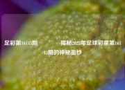 足彩第16143期🥈揭秘2023年足球彩票第16143期的神秘面纱