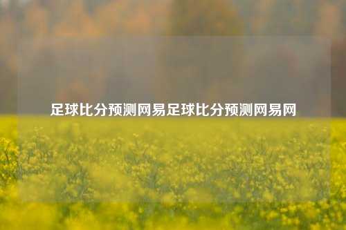 足球比分预测网易足球比分预测网易网