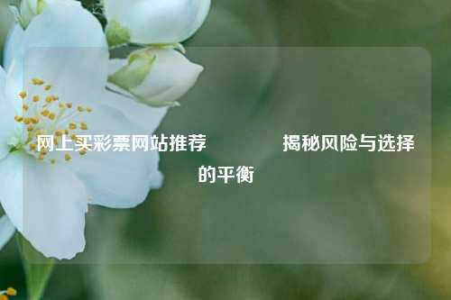 网上买彩票网站推荐🌈揭秘风险与选择的平衡