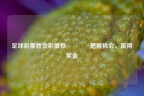 足球彩票胜负彩推荐🌈把握机会，赢得奖金