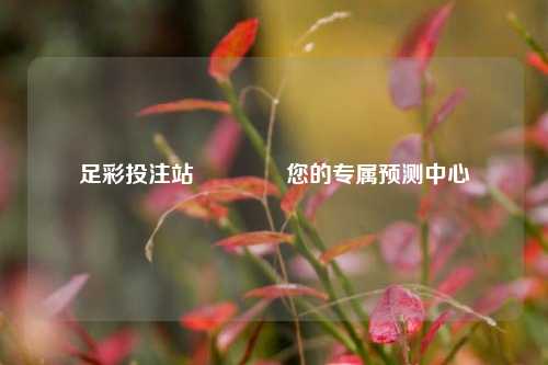 足彩投注站🥉您的专属预测中心
