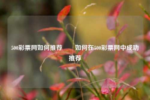 500彩票网如何推荐✌️如何在500彩票网中成功推荐