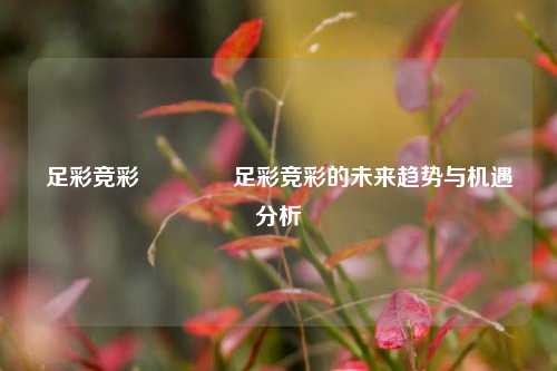 足彩竞彩👉足彩竞彩的未来趋势与机遇分析