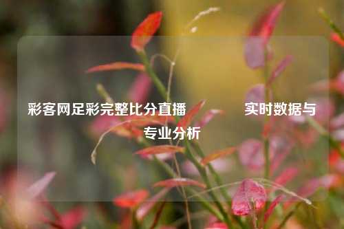 彩客网足彩完整比分直播🏅实时数据与专业分析