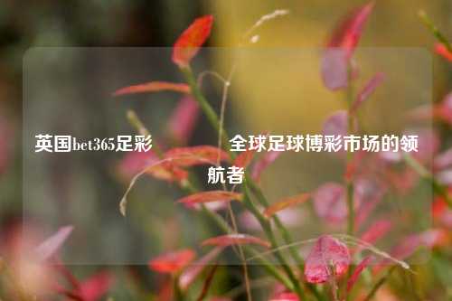 英国bet365足彩👈全球足球博彩市场的领航者