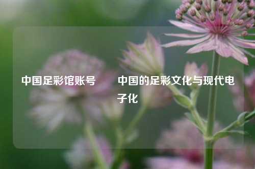 中国足彩馆账号✌️中国的足彩文化与现代电子化