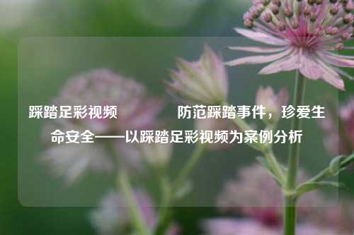 踩踏足彩视频🥇防范踩踏事件，珍爱生命安全——以踩踏足彩视频为案例分析