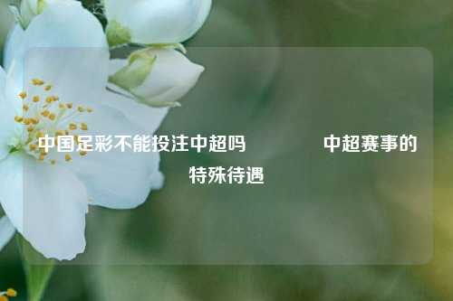 中国足彩不能投注中超吗👈中超赛事的特殊待遇