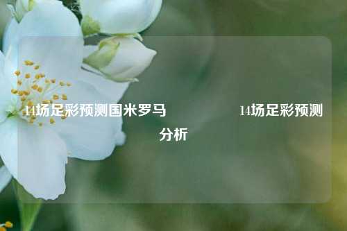 14场足彩预测国米罗马🎖️14场足彩预测分析