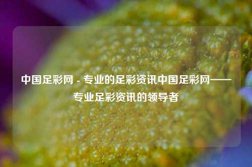 中国足彩网 - 专业的足彩资讯中国足彩网——专业足彩资讯的领导者