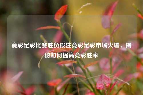 竟彩足彩比赛胜负投注竞彩足彩市场火爆，揭秘如何提高竞彩胜率